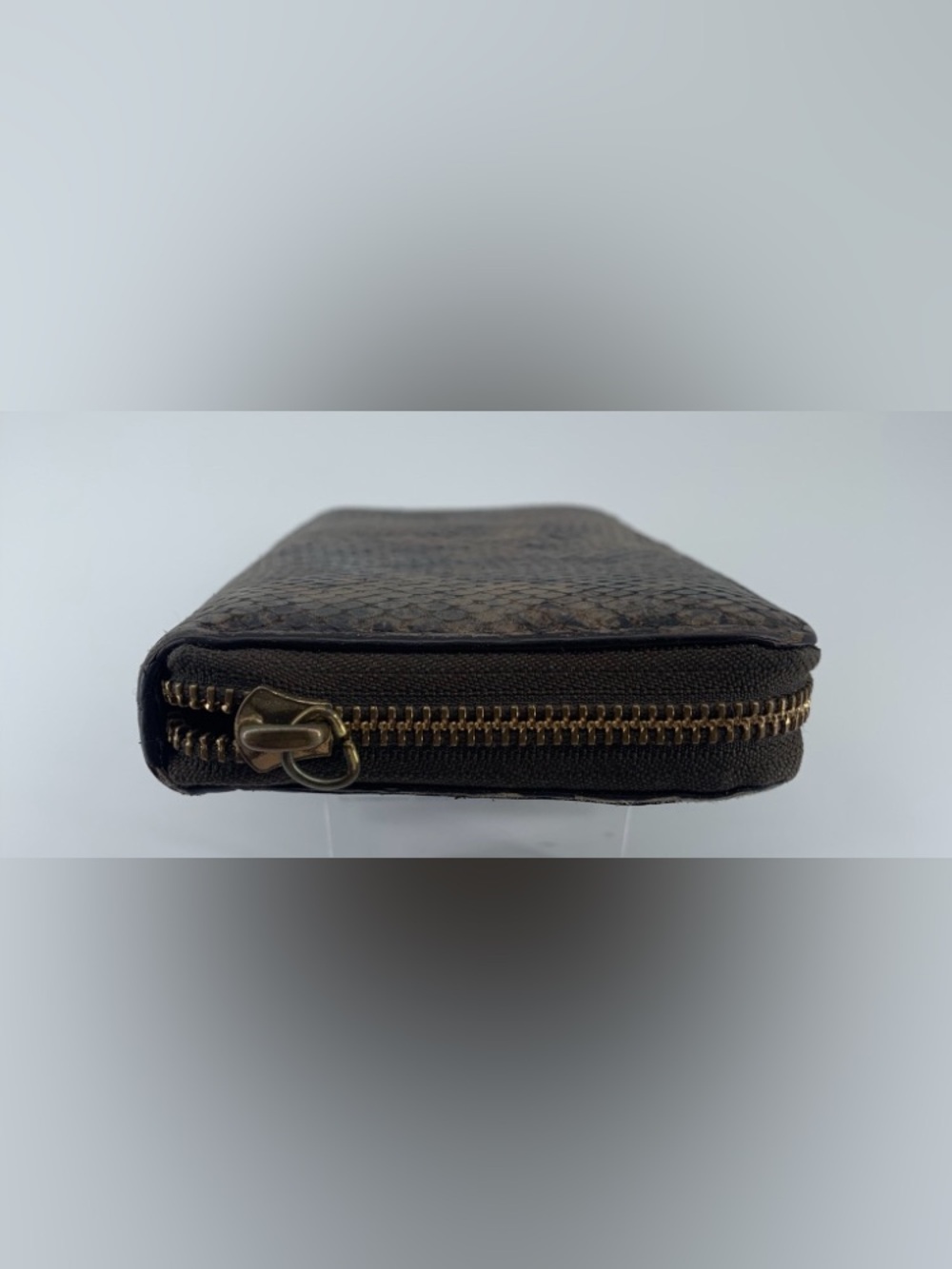 Coach Embossed Python/Snakeskin Leather Wallet - Picture 6 of 12